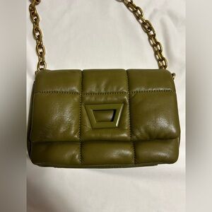 Zara Quilted Mini Shoulder Bag